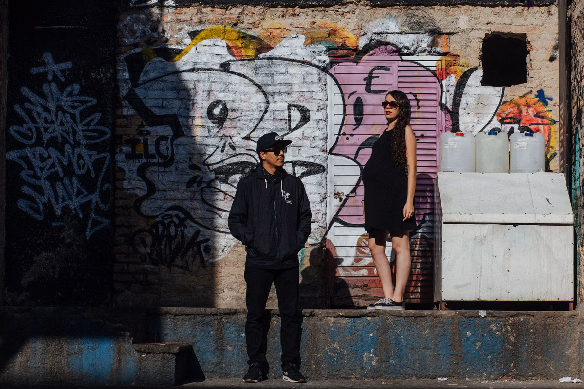 Sesión prenatal de Marisol & David en Chapultepec