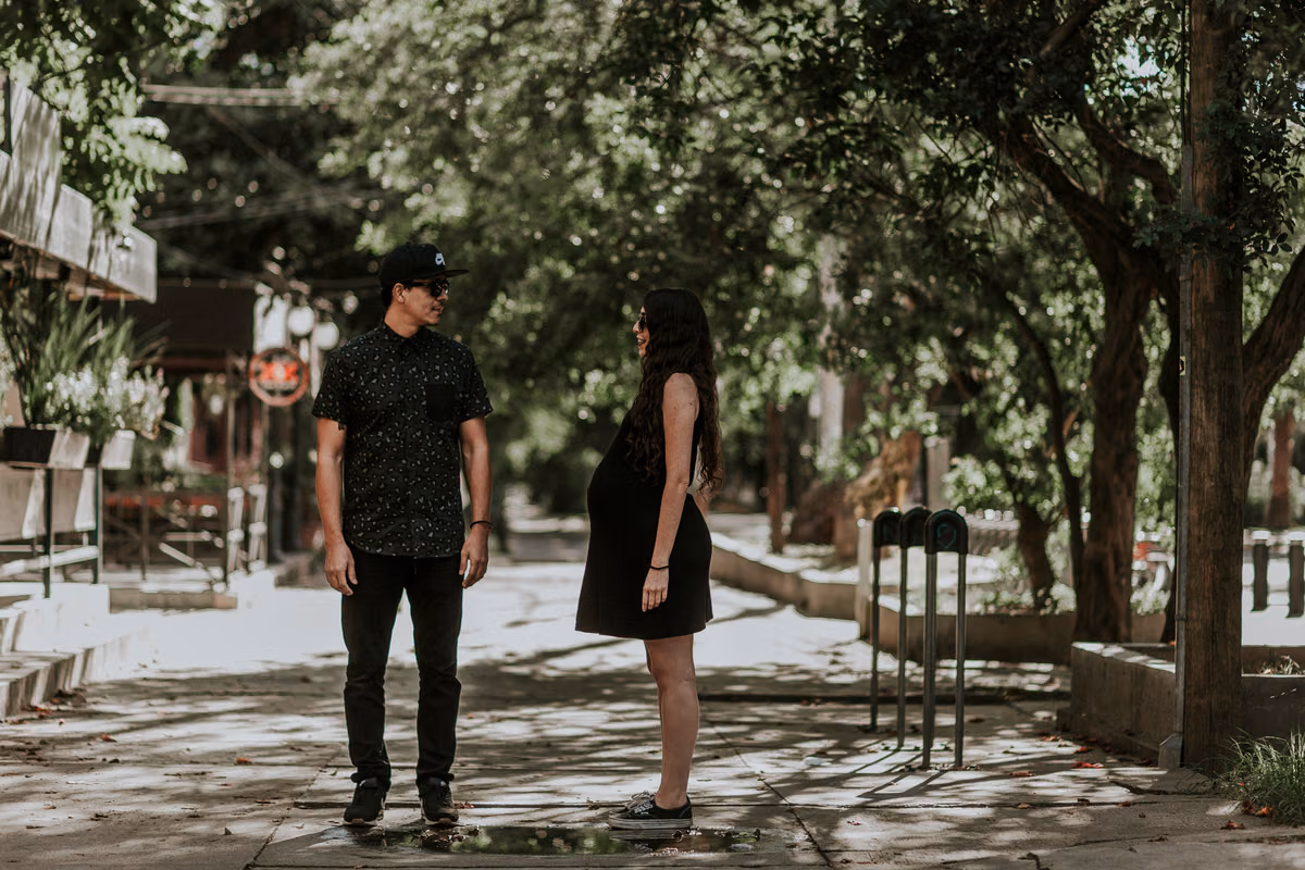 Sesión prenatal de Marisol & David en Chapultepec