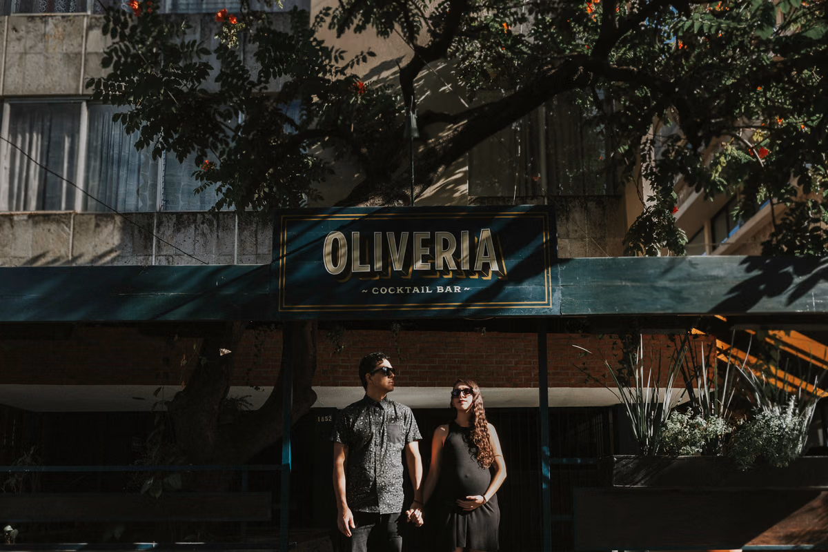 Sesión prenatal de Marisol & David en Chapultepec