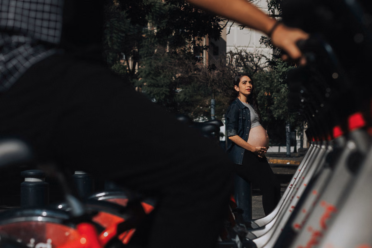 Sesión prenatal de Marisol & David en Chapultepec