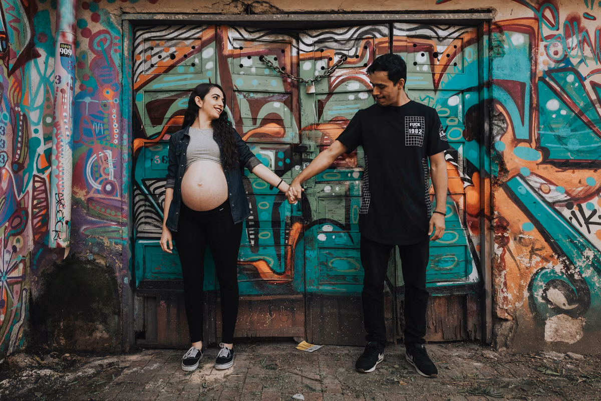 Sesión prenatal de Marisol & David en Chapultepec