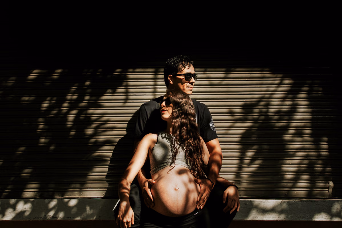 Sesión prenatal de Marisol & David en Chapultepec