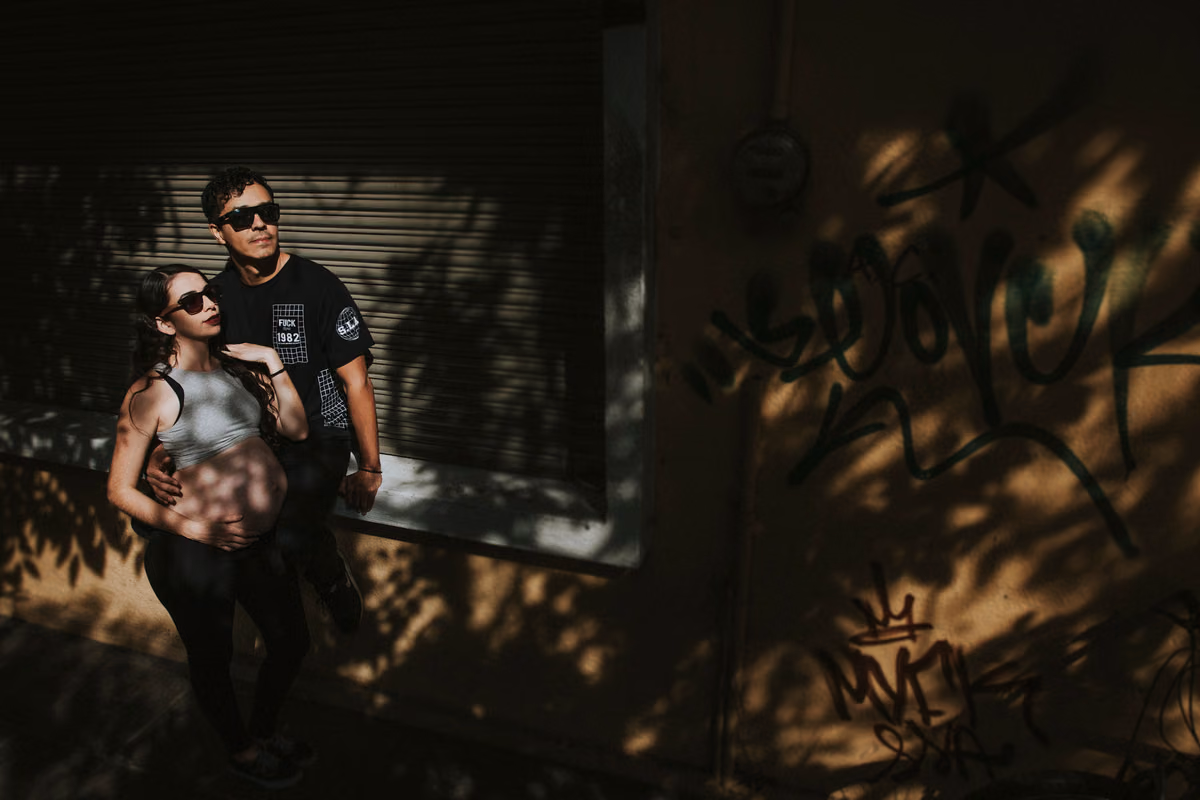 Sesión prenatal de Marisol & David en Chapultepec