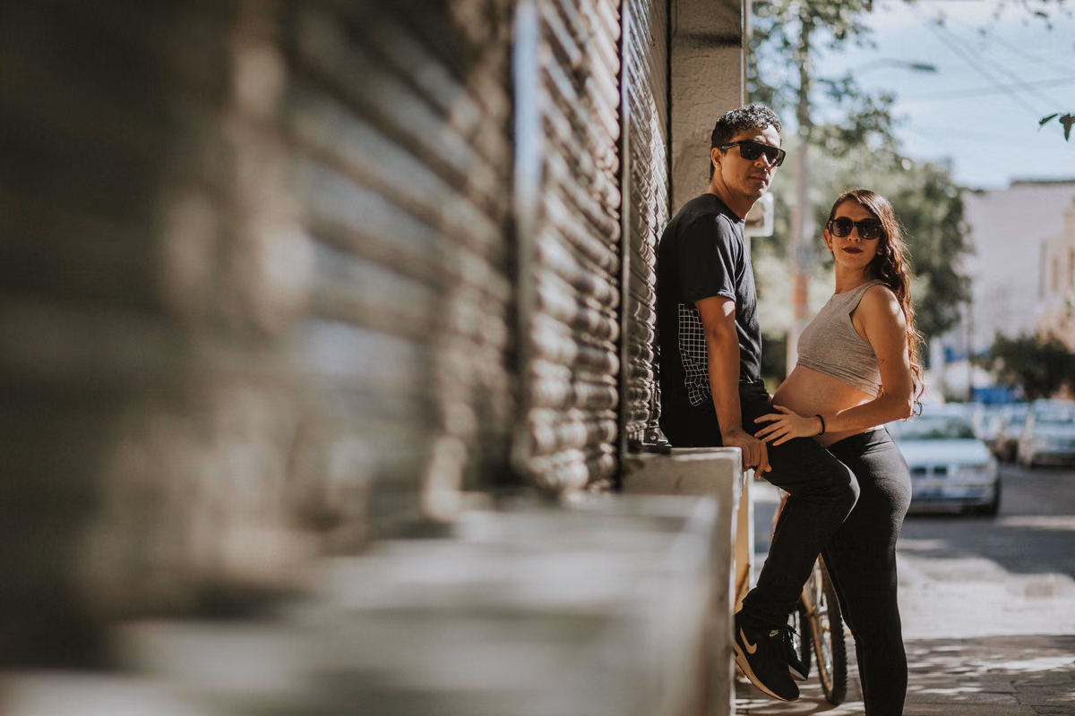 Sesión prenatal de Marisol & David en Chapultepec