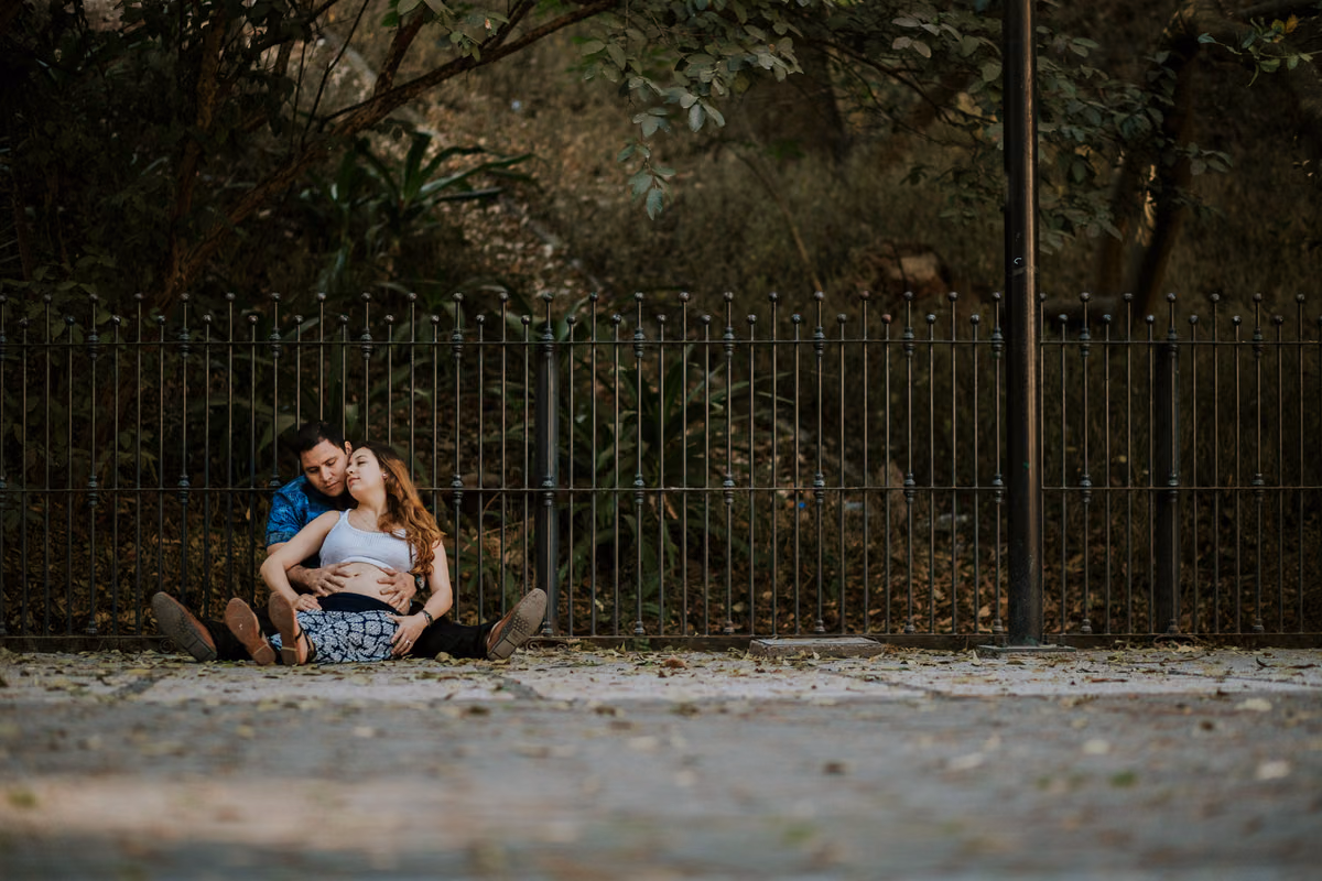 embarazo Ale & Tomas — Bosque de los Colomos