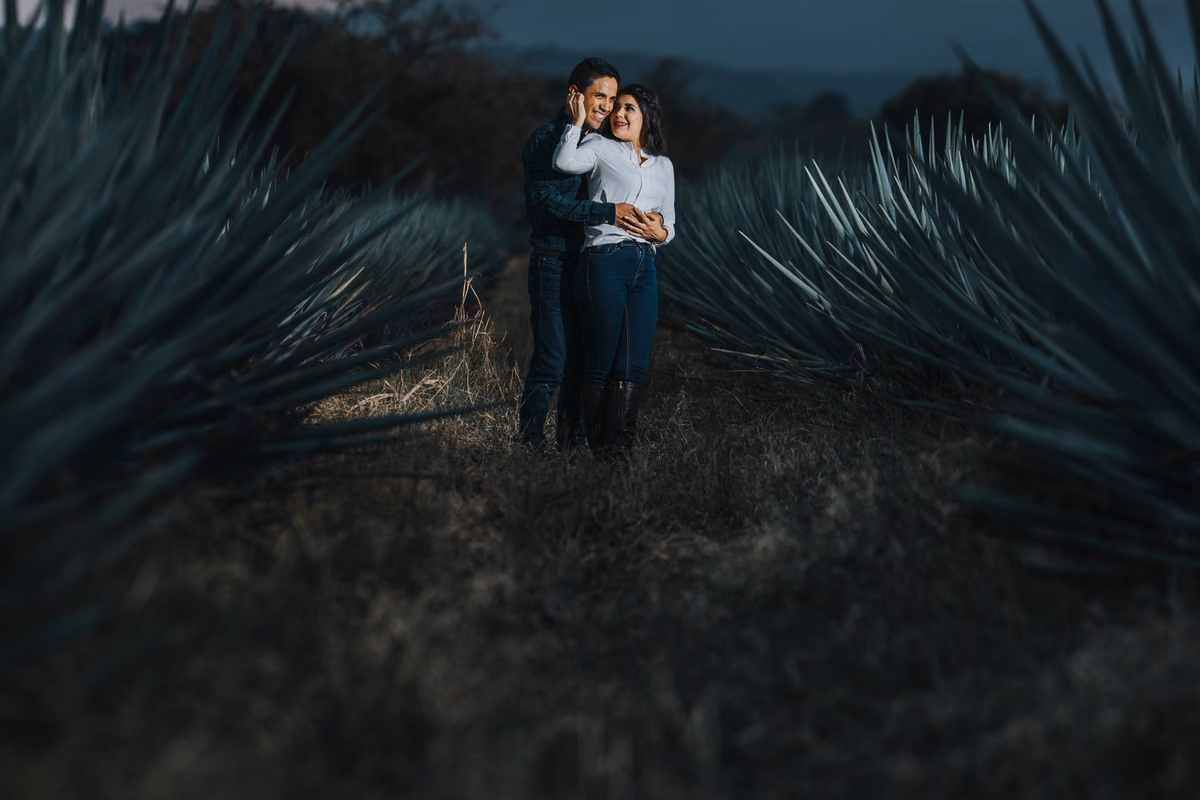 Sesión preboda de Viry & Jose Luis en Tequila, Jalisco