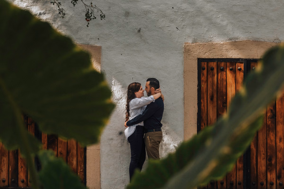 Sesión preboda de Alyssa & Pablo en Hacienda Santa Lucia, Zapopan, Jalisco