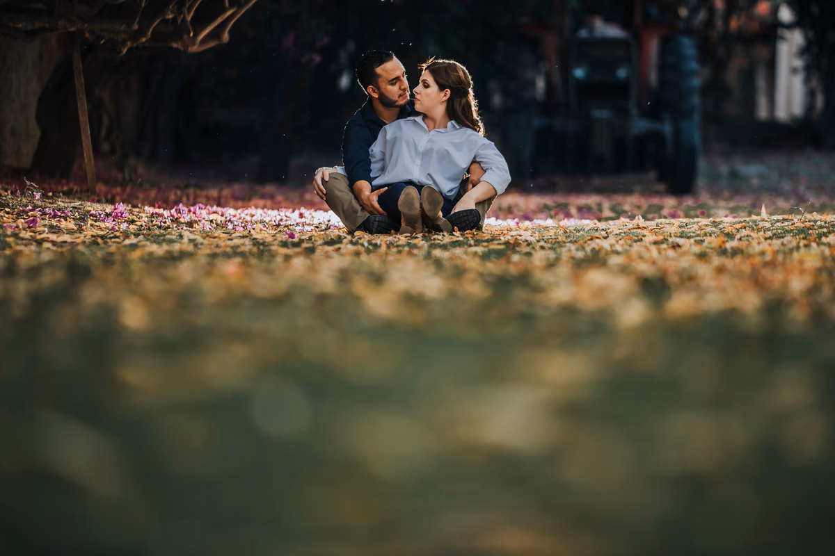Sesión preboda de Alyssa & Pablo en Hacienda Santa Lucia, Zapopan, Jalisco