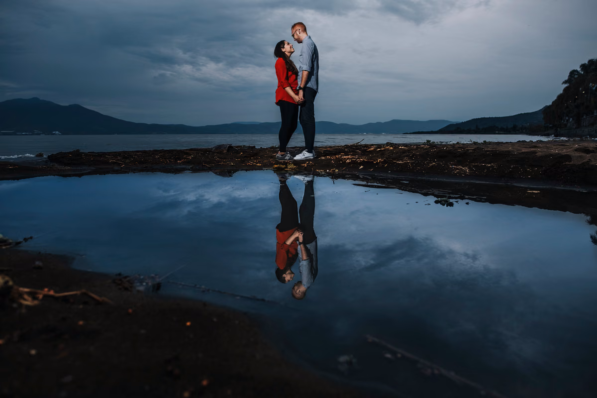 Sesión preboda de Viry & Raul en Ajijic