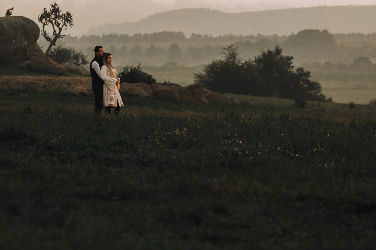 Sesión preboda de Estephi & Edu en Tapalpa, Rancho 3 hermanos, Jalisco, Mexico
