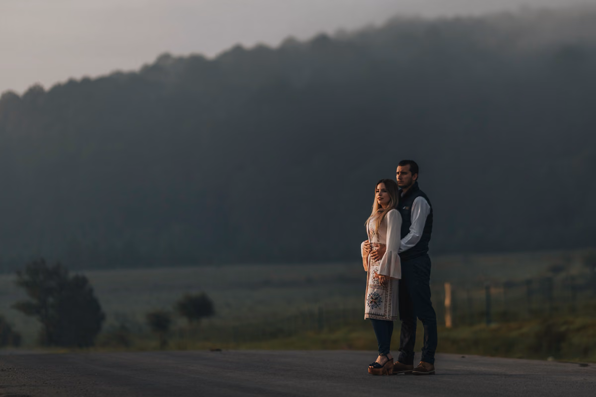 Sesión preboda de Estephi & Edu en Tapalpa, Rancho 3 hermanos, Jalisco, Mexico