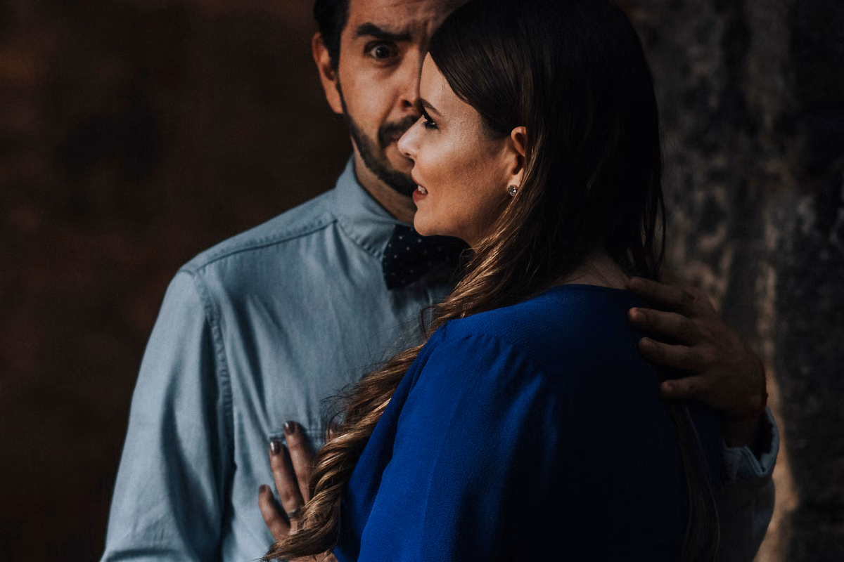 Sesión preboda en Isla de Mezcala, Ale e Hiram, Jalisco, Mexico