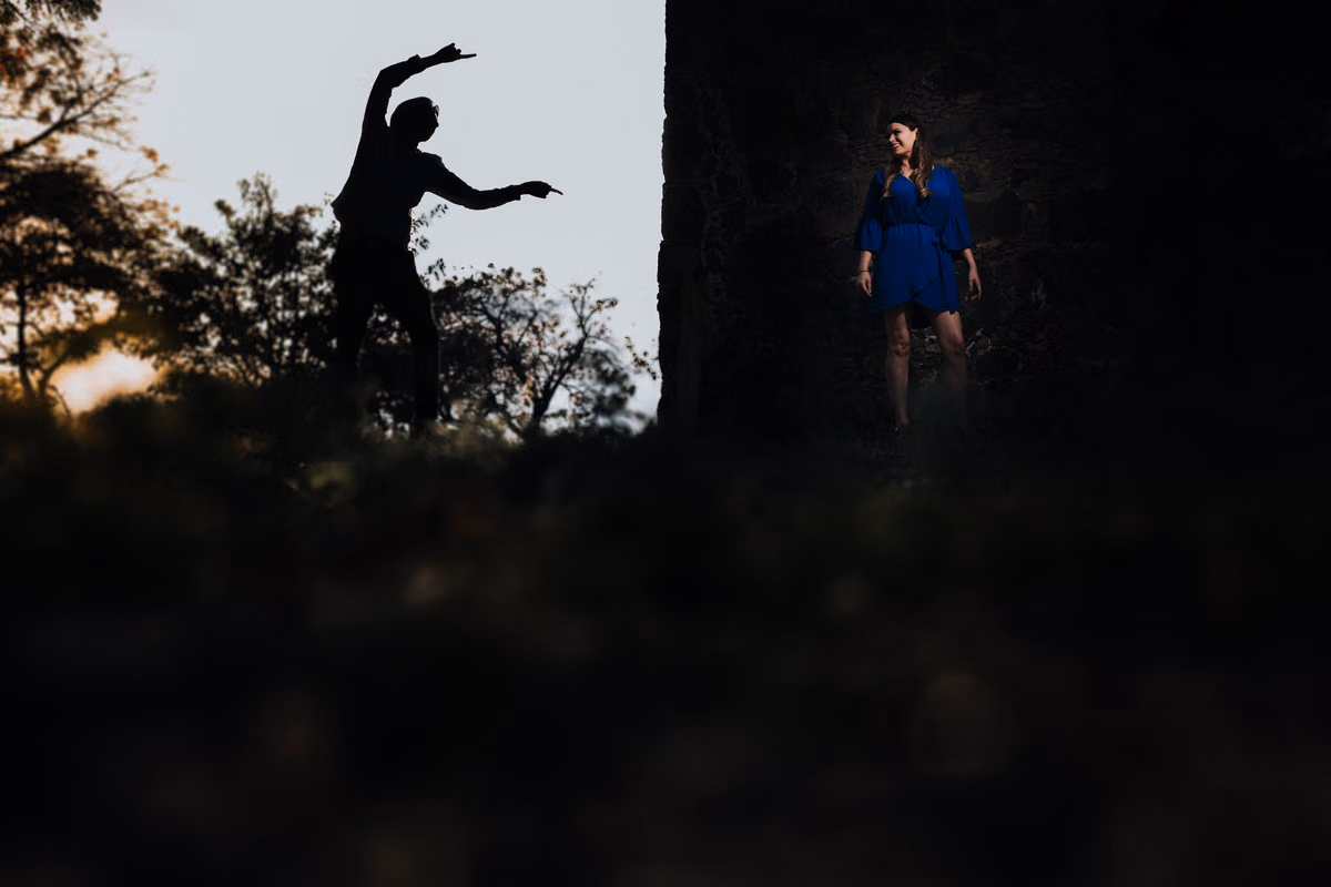 Sesión preboda en Isla de Mezcala, Ale e Hiram, Jalisco, Mexico