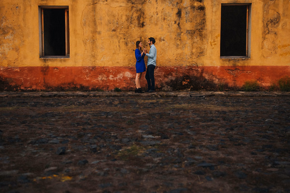 Sesión preboda en Isla de Mezcala, Ale e Hiram, Jalisco, Mexico