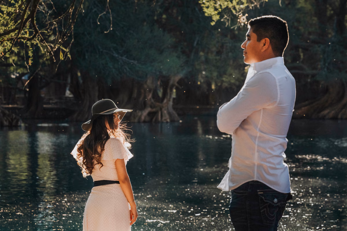 Natalia & Fredy — Lago de Camécuaron, Tangancícuaro, Michoacan