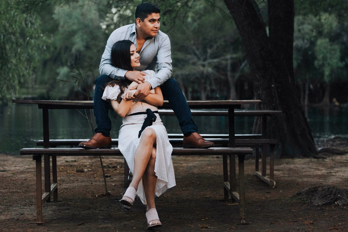 Natalia & Fredy — Lago de Camécuaron, Tangancícuaro, Michoacan