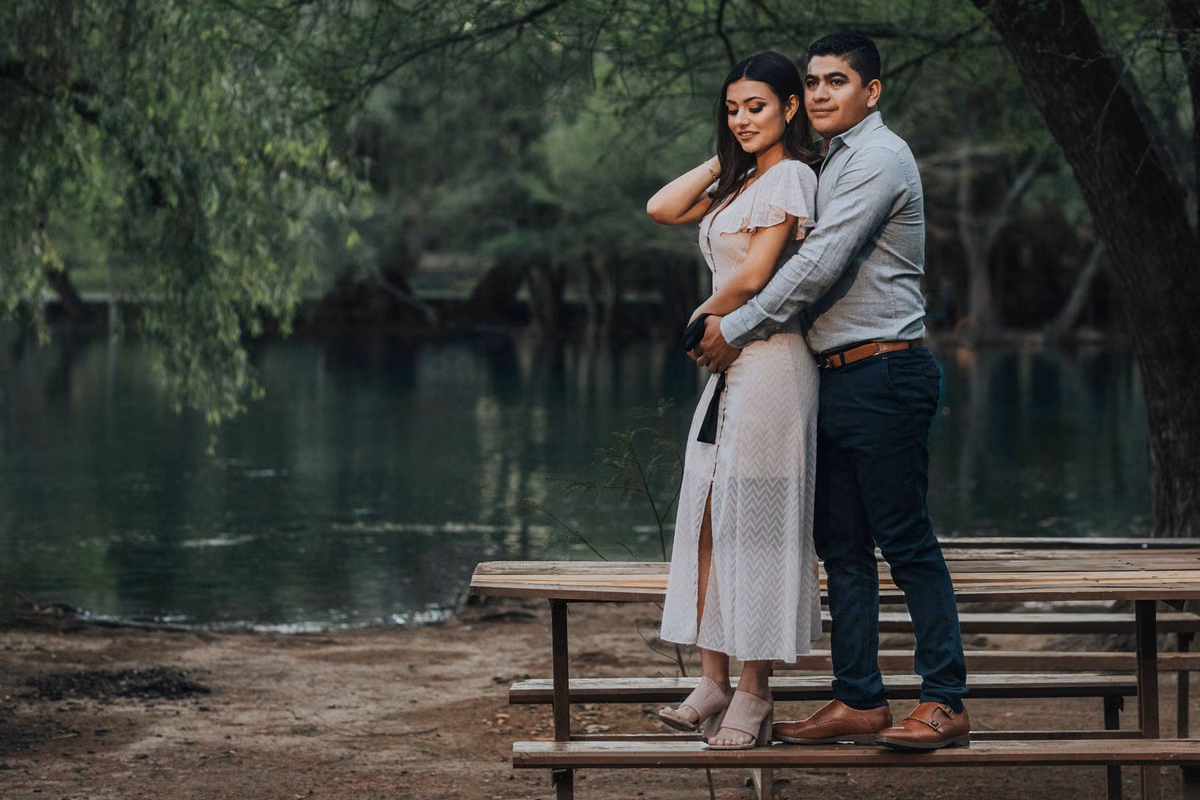 Natalia & Fredy — Lago de Camécuaron, Tangancícuaro, Michoacan