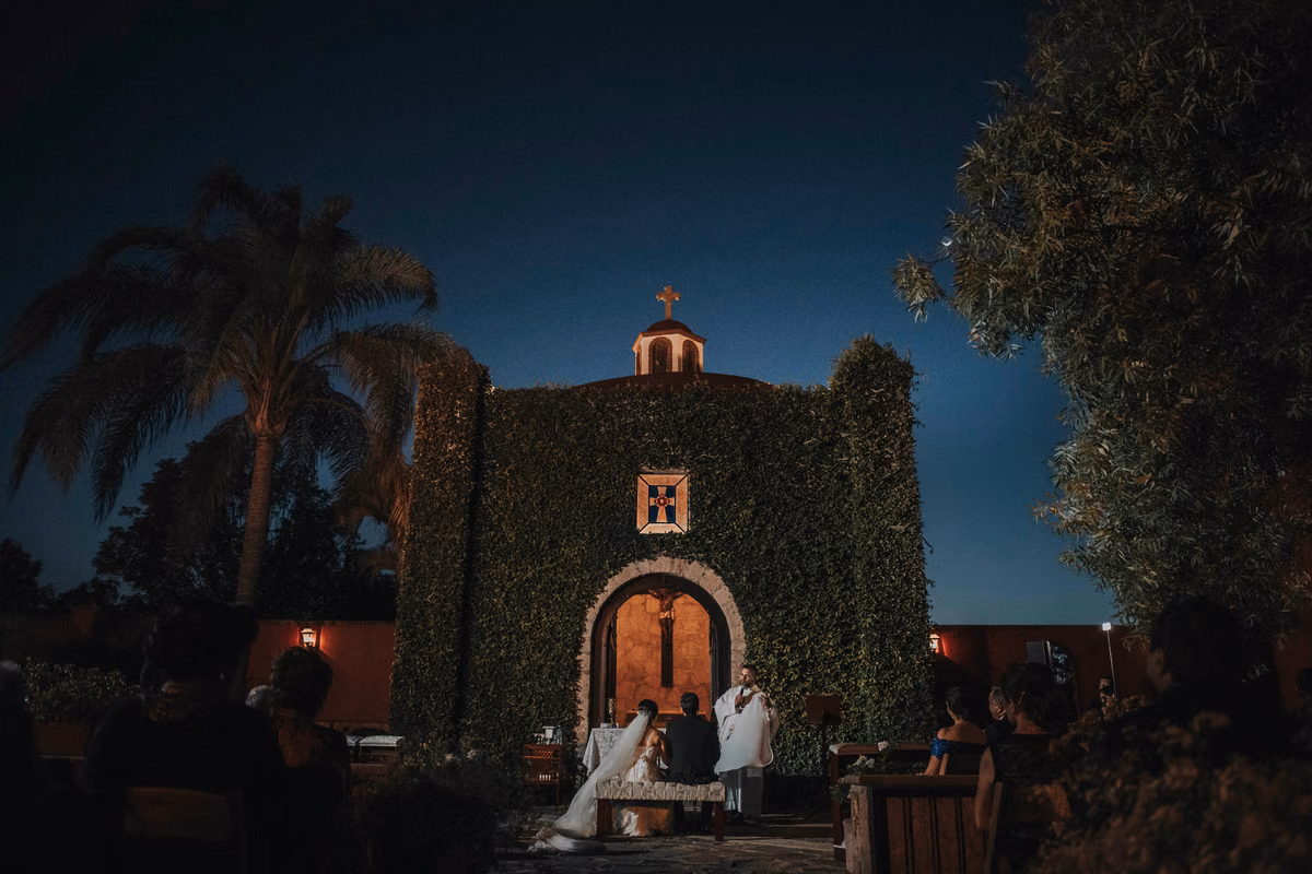 Boda de Marina & Jorge en Hacienda la Santa Cruz, Zapopan, Jalisco