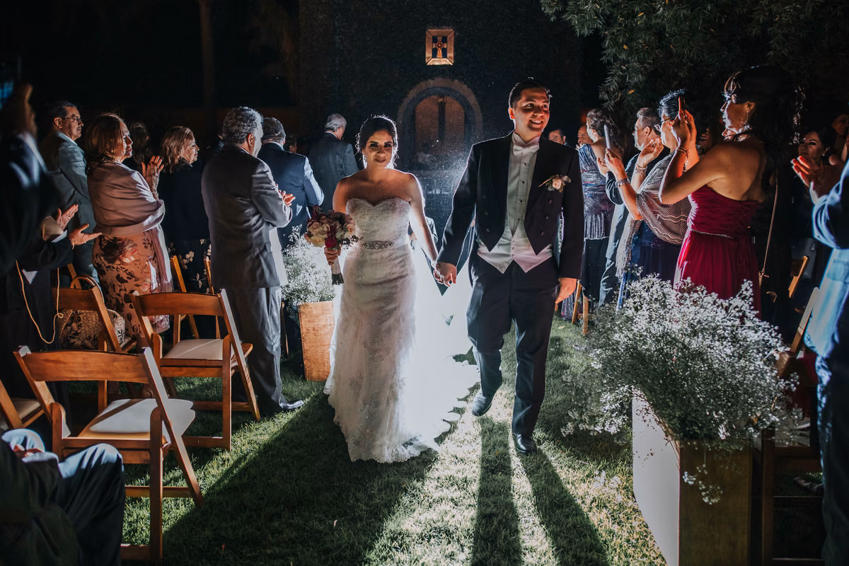 Boda de Marina & Jorge en Hacienda la Santa Cruz, Zapopan, Jalisco