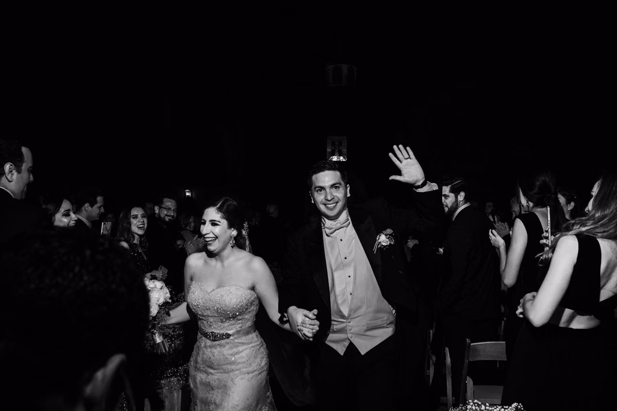 Boda de Marina & Jorge en Hacienda la Santa Cruz, Zapopan, Jalisco