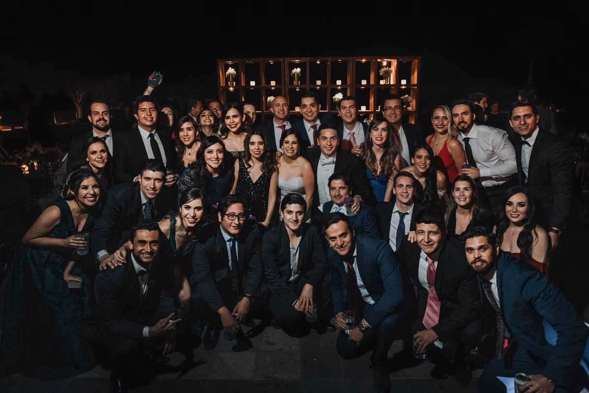 Boda de Marina & Jorge en Hacienda la Santa Cruz, Zapopan, Jalisco