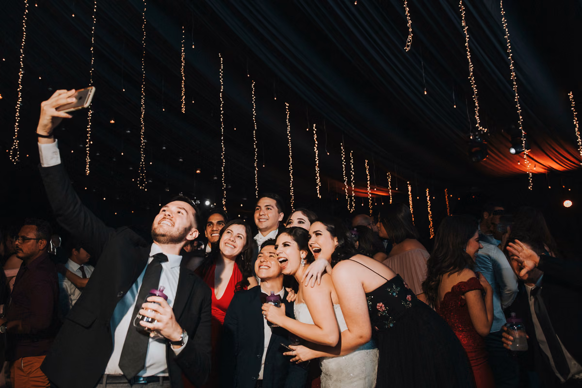 Boda de Marina & Jorge en Hacienda la Santa Cruz, Zapopan, Jalisco