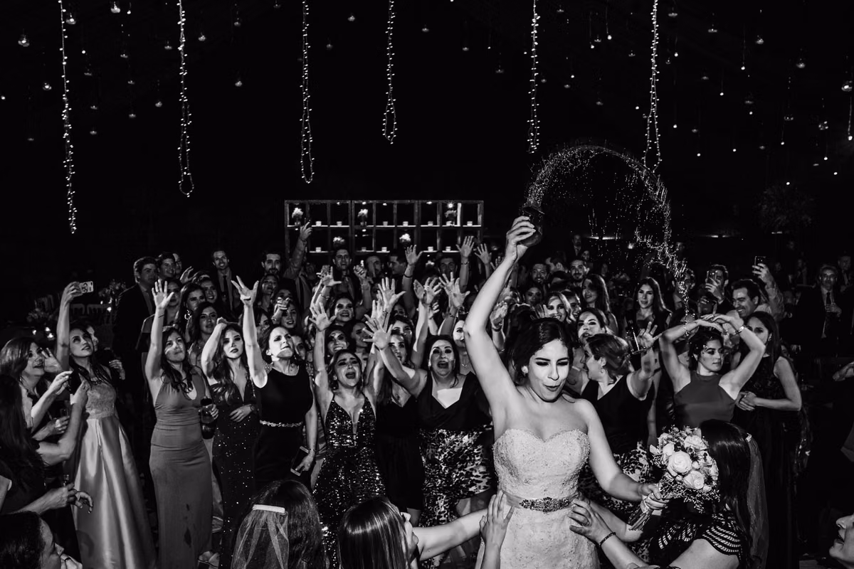 Boda de Marina & Jorge en Hacienda la Santa Cruz, Zapopan, Jalisco