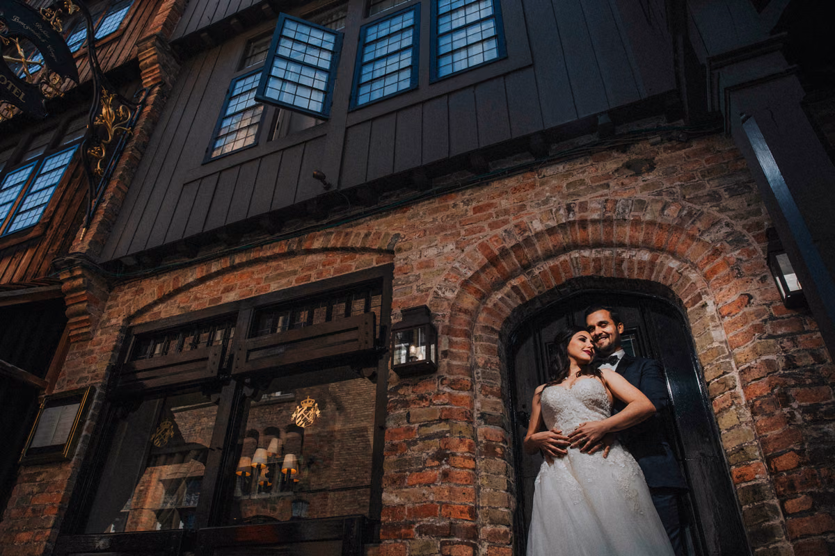 Sesión de trash the dress de Adry & Robert en Brujas, Bélgica