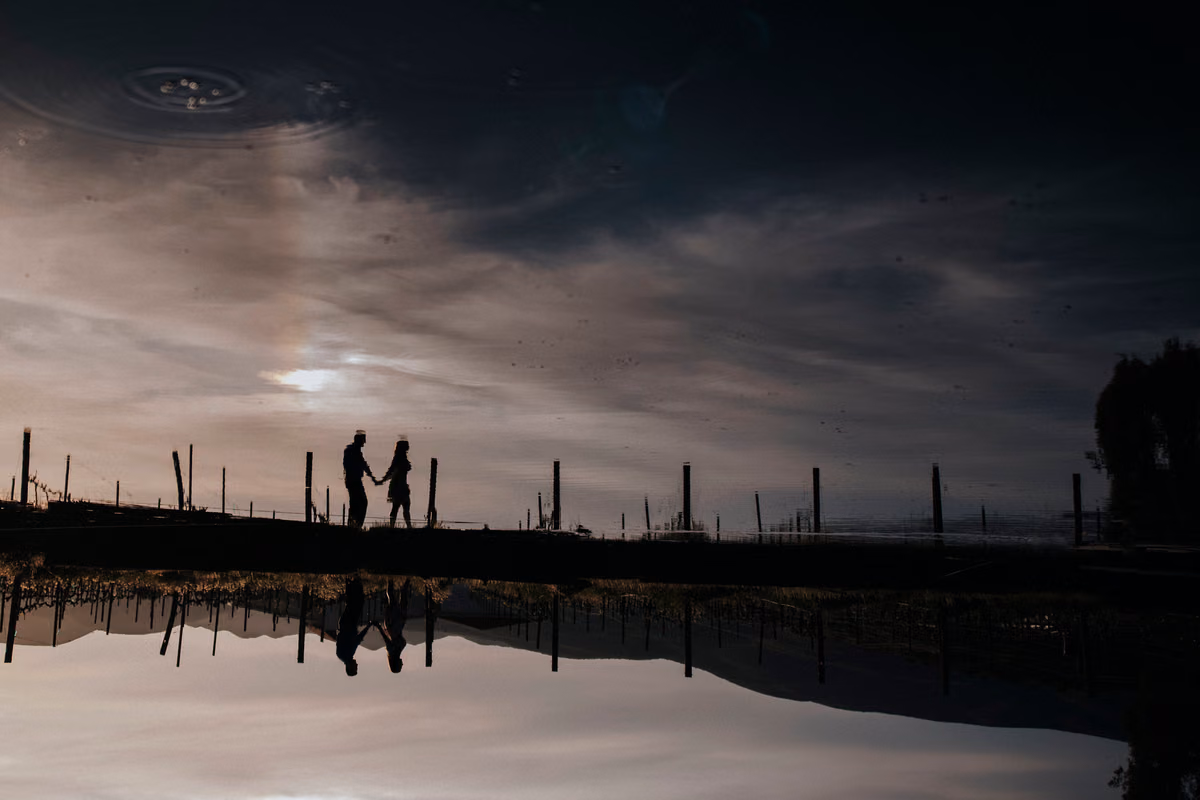 Sesión preboda de Dalia & Artur en Valle de Guadalupe, La Paz, Baja California