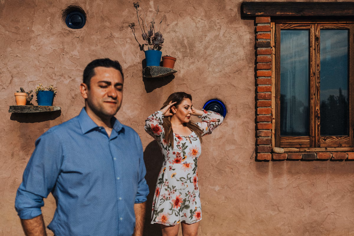 Sesión preboda de Dalia & Artur en Valle de Guadalupe, La Paz, Baja California