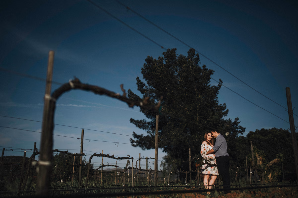 Sesión preboda de Dalia & Artur en Valle de Guadalupe, La Paz, Baja California