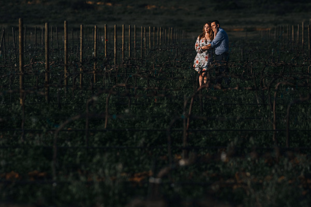 Sesión preboda de Dalia & Artur en Valle de Guadalupe, La Paz, Baja California
