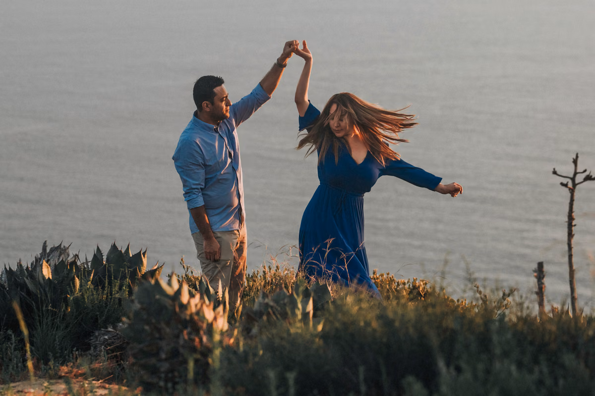 Sesión preboda de Dalia & Artur en Valle de Guadalupe, La Paz, Baja California