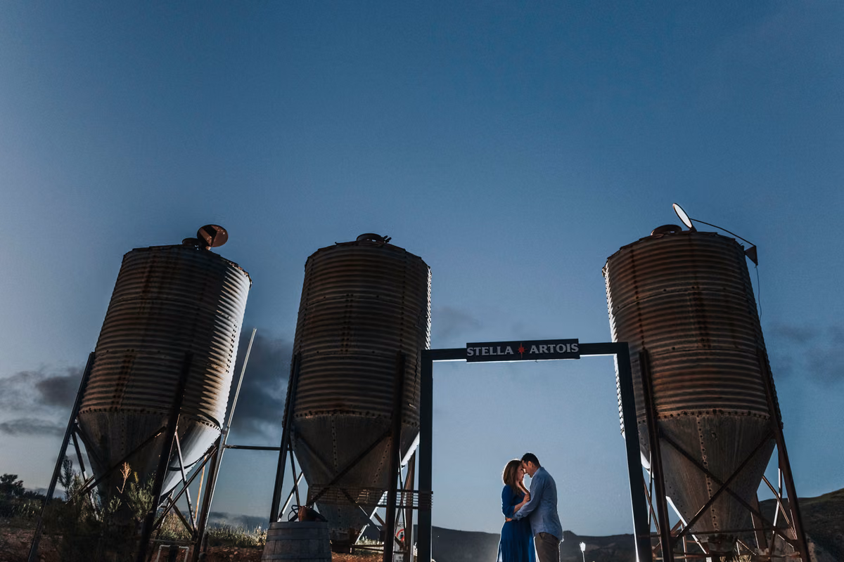 Sesión preboda de Dalia & Artur en Valle de Guadalupe, La Paz, Baja California