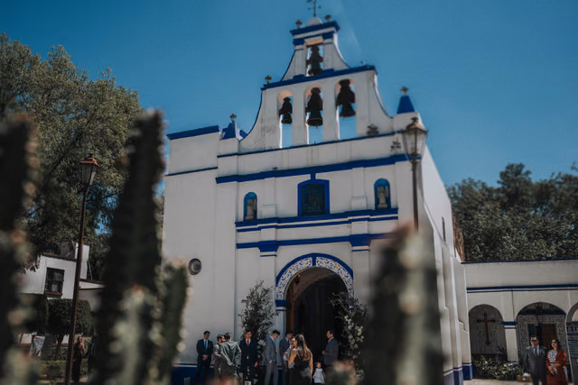 Boda de Andy & Alex en Altto San Angel, CDMX