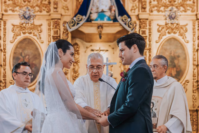 Boda de Andy & Alex en Altto San Angel, CDMX