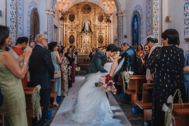 Boda de Andy & Alex en Altto San Angel, CDMX