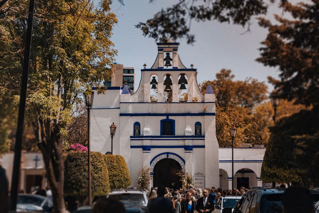 Boda de Andy & Alex en Altto San Angel, CDMX