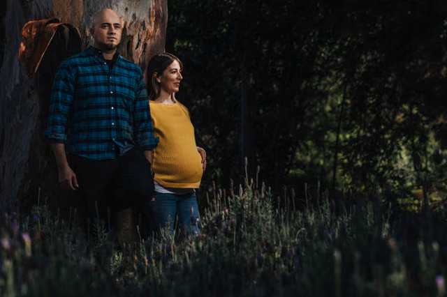 Sesión prenatal de Lily & Pepe en Bosque los Colomos