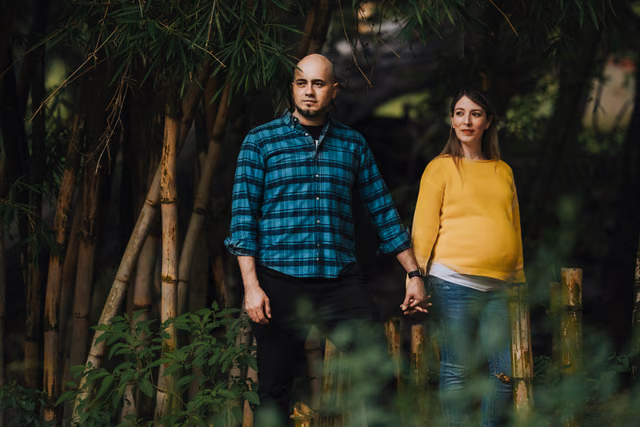 Sesión prenatal de Lily & Pepe en Bosque los Colomos