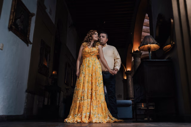 Sesión preboda de Pao & Benlly en Casa Pedro loza, Guadalajara Jal