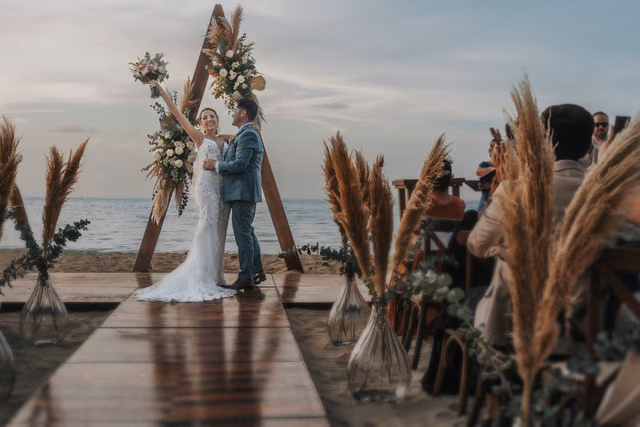 Boda de Dyrna & Dorians en Casa Romero, San Pancho, Nayarit