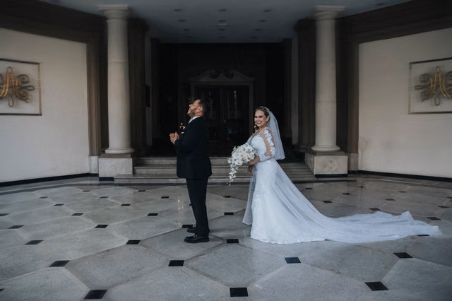 Boda de Ary & Poncho en Catedral de Monterrey, Monterrey N.L