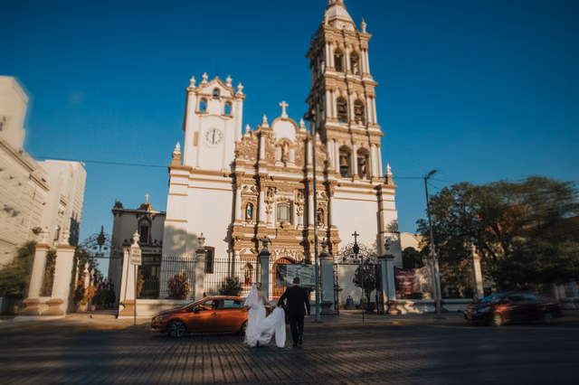 Boda de Ary & Poncho en Catedral de Monterrey, Monterrey N.L