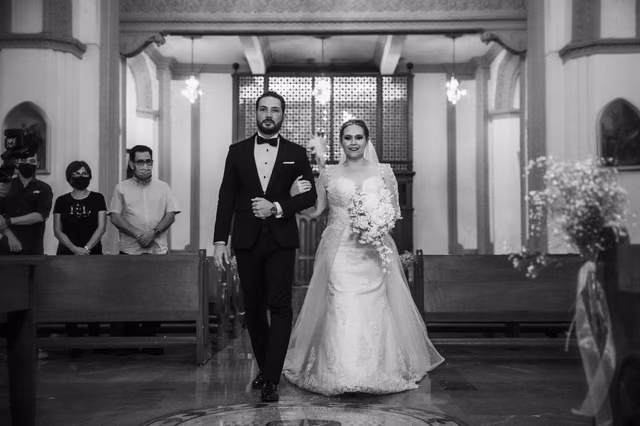 Boda de Ary & Poncho en Catedral de Monterrey, Monterrey N.L
