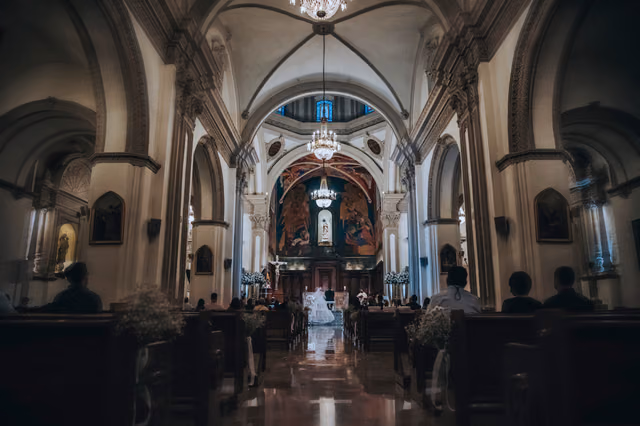 Boda de Ary & Poncho en Catedral de Monterrey, Monterrey N.L