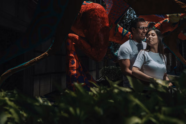 Sesión preboda de Mariel & Jorge en Centro CDMX