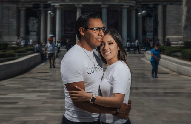 Sesión preboda de Mariel & Jorge en Centro CDMX