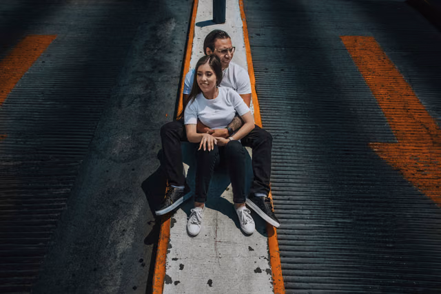 Sesión preboda de Mariel & Jorge en Centro CDMX