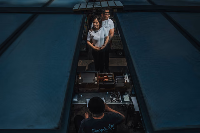 Sesión preboda de Mariel & Jorge en Centro CDMX